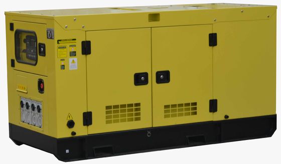 เครื่องกำเนิดไฟฟ้าดีเซล Yanmar แบบเงียบขนาด 18KW ถึง 30KW ตั้งระบบระบายความร้อนด้วยน้ำสำหรับบ้าน