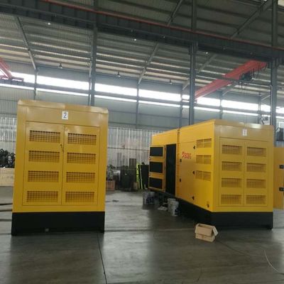 เครื่องกำเนิดไฟฟ้าดีเซล CE Cummins 50kw ตั้งค่าความเสถียรสูง 1500 รอบต่อนาที