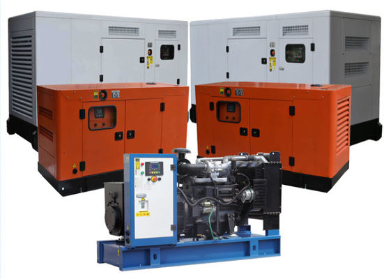 IEC34 Standard 375kva 300kw SDEC Genset เครื่องกำเนิดไฟฟ้าชนิดเงียบและเปิด