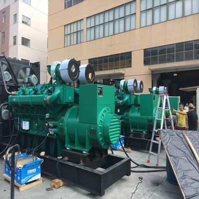 Yuchai 1100kw Diesel Powered Home รอ เครื่องกำเนิดไฟฟ้าs IEC34 Standard