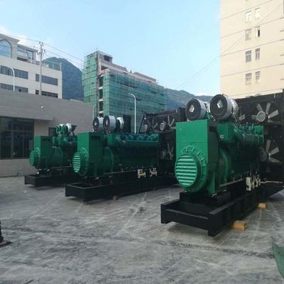 Yuchai 1100kw Diesel Powered Home รอ เครื่องกำเนิดไฟฟ้าs IEC34 Standard