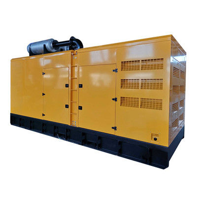 Commercial 960kw 1200kva Cummins เครื่องกำเนิดไฟฟ้าดีเซลลดเสียงรบกวน