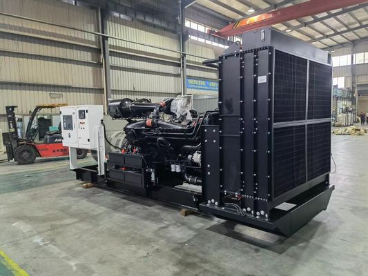 เครื่องกำเนิดไฟฟ้าดีเซลแบบเปิด Cummins 1500 Kva 1250kw KTA50-G9 50hz