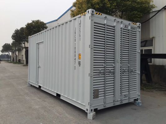 50hz Deepsea ผู้ควบคุม 1000kva Cummins เครื่องกำเนิดไฟฟ้า ตู้คอนเทนเนอร์