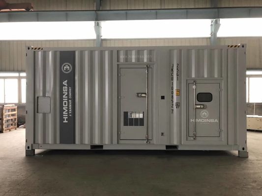 50hz Deepsea ผู้ควบคุม 1000kva Cummins เครื่องกำเนิดไฟฟ้า ตู้คอนเทนเนอร์