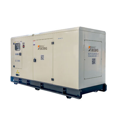 เครื่องกำเนิดไฟฟ้าดีเซลเงียบยี่ห้อ YTO ขนาด 100KW 125KWA พร้อม 50/60Hz สามเฟส 400V Y สำหรับไฟสำรอง