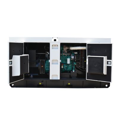 เครื่องกำเนิดไฟฟ้าดีเซลไฟฟ้าเงียบ 220kw 275kw 242kva 303kwa สตาร์ทอัตโนมัติ 50Hz 3 เฟส 220V ถังน้ำมันเชื้อเพลิงแบบกำหนดเอง