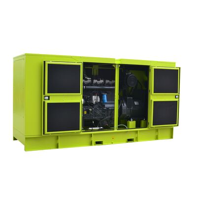 เครื่องกำเนิดไฟฟ้าดีเซลเงียบ 375kva กำลังสแตนด์บาย 300kw 50 Hz เครื่องยนต์รุ่น DP126CB เหมาะสำหรับอุตสาหกรรมและการพาณิชย์